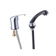 Single Handle Tap With Pull Out Shower for Hairdresser
