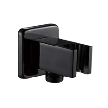 Square Bracket with Outlet, All Black Series