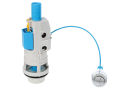 Mecanismo de Descarga Doble con Cable con Kit Fijación Inox
