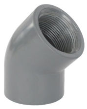 Codo Roscar 45º PVC