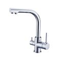 Single lever faucet, prepared for filter