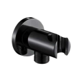 Cylindrical Holder with Outlet, All Black Series