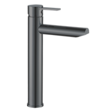 Monomando de Lavabo Alto Elegante Serie All Black