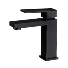 Single Handle Bathroom Sink Faucet Plana All Black