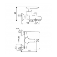 Single Handle Bathtub Faucet  (Star)